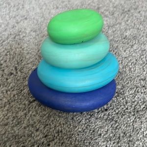 Lovevery wooden stacking stones